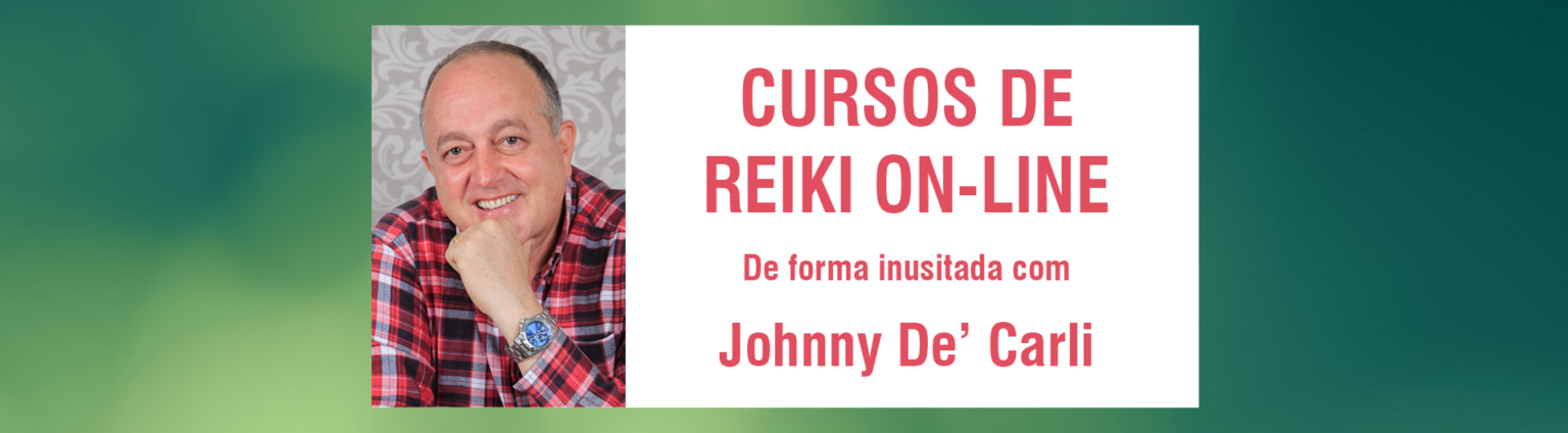 Cursos de Reiki on-line com Johnny De' Carli